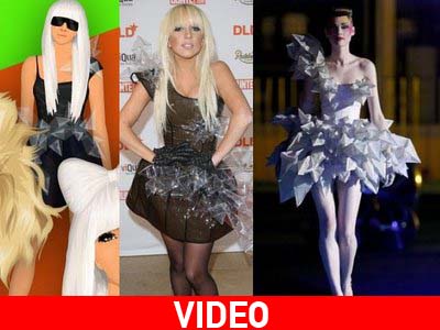 Η Lady Gaga στο Mugler show