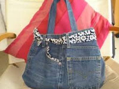 Kάντε τσάντα το παλιό σας τζιν