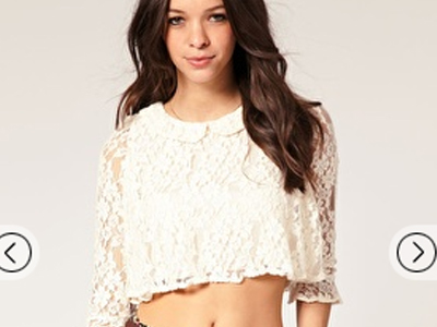 Δαντελένιο τοπ για να ξεχωρίζετε