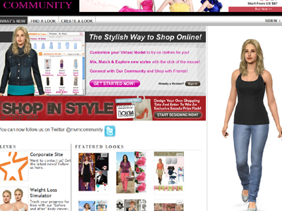 Οnline δοκιμαστήριο ρούχων