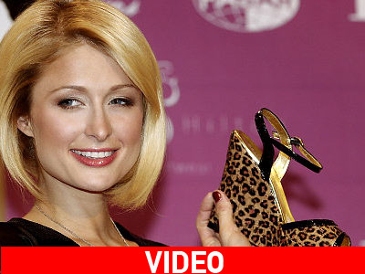 Η Paris Ηilton σχεδιάζει παπούτσια