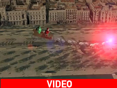 Το ταξίδι του Άγιου Βασίλη στην Βαρκελώνη