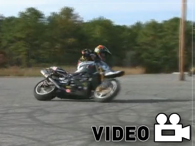 Extreme stunt riding