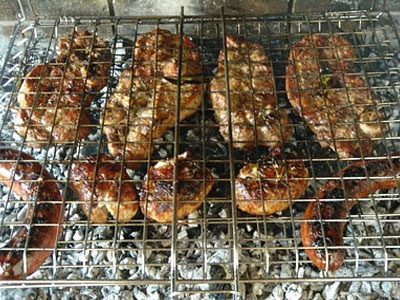 Κάρβουνα ή τηγάνι