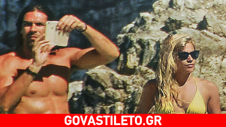 Γιάννης Σπαλιάρας και Ζωή Τζάνη: Ερωτικές βουτιές στους Παξούς!