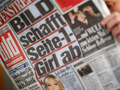 Γενέθλια για την εφημερίδα Bild