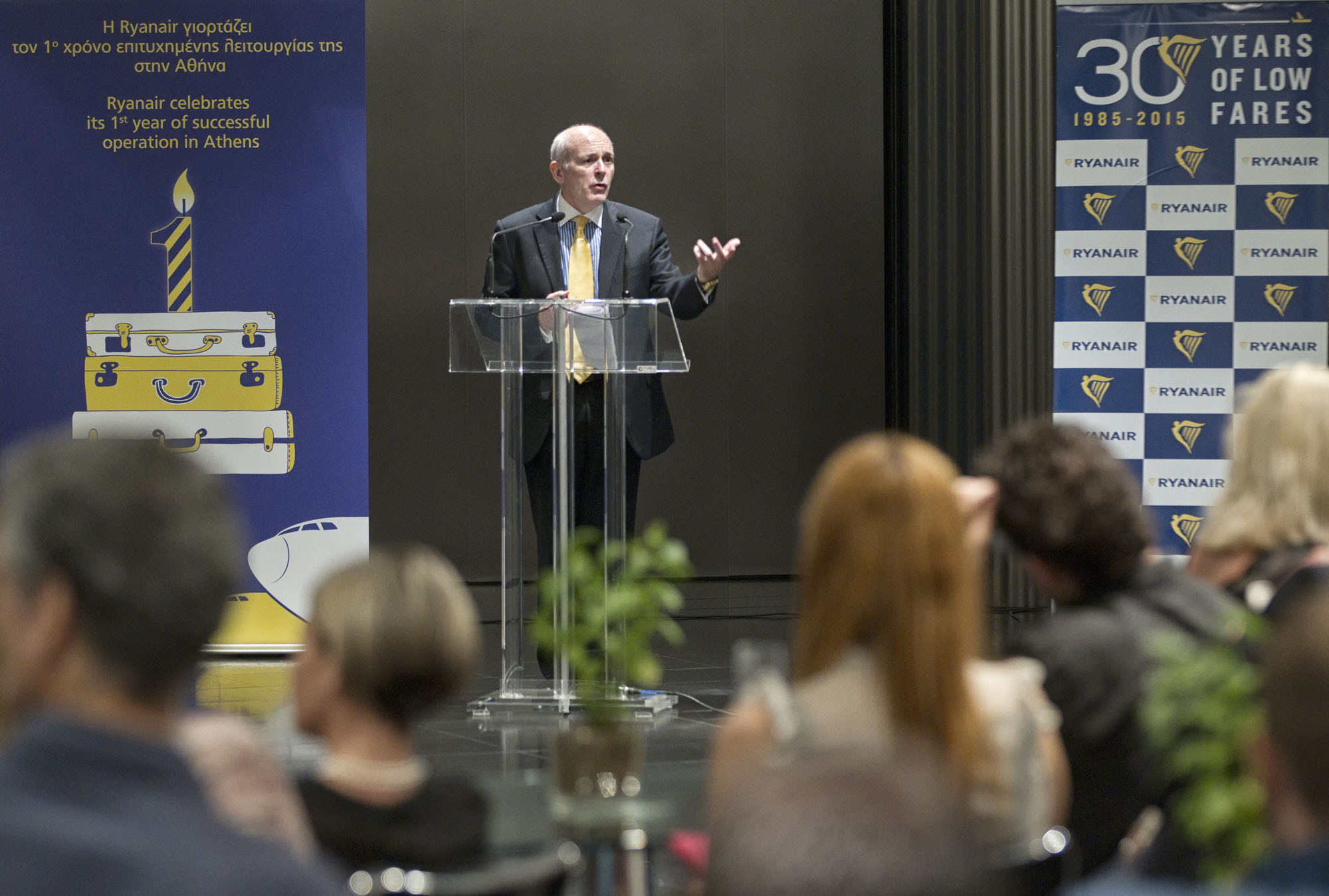 Ο διευθυντής Marketing και Πωλήσεων της Ryanair, John Alborante