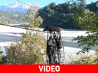 Από τη Θεσσαλία στην Ήπειρο με… χειροκίνητο τελεφερίκ!