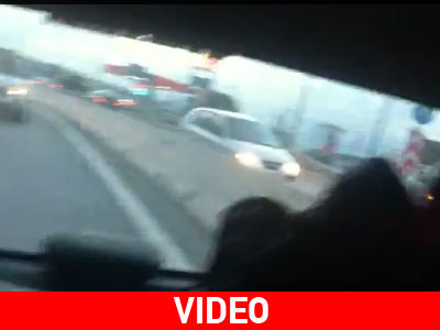 «Τρελός» Κρητικός οδηγεί ανάποδα στην εθνική οδό!