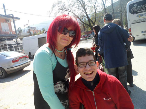 Η Φλώρα Σπανού και ο Παναγιώτης