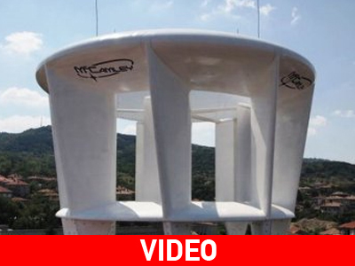 «Αστική ανεμογεννήτρια» ειδικά για τις στέγες σπιτιών