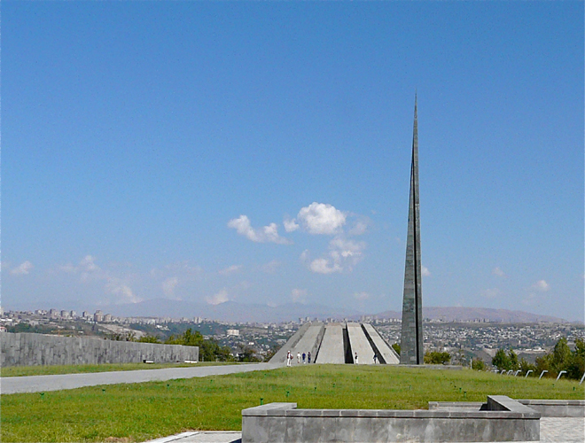Το επιβλητικό μνημείο για τη γενοκτονία, στην καρδιά της Αρμενίας