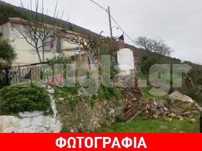 Κεφαλλονιά: Βράχος προσγειώθηκε σε σκεπή σπιτιού!