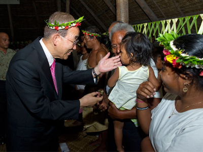 Η κλιματική αλλαγή απειλεί την επιβίωση και του Κιριμπάτι