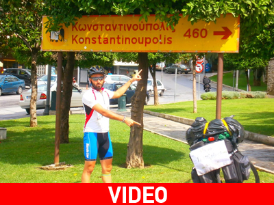 Στην Κωνσταντινούπολη ο Πόντιος ποδηλάτης -προορισμός η Τραπεζούντα