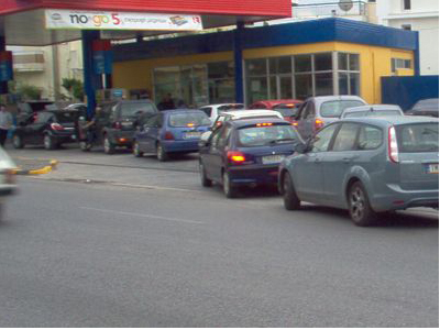 Έλλειψη βενζίνης στον Νομό Χανίων