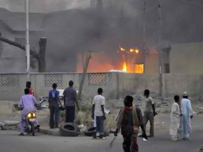 Ευρείας κλίμακας πολεμική έφοδος ισλαμιστών σε αεροδρόμιο της Νιγηρίας