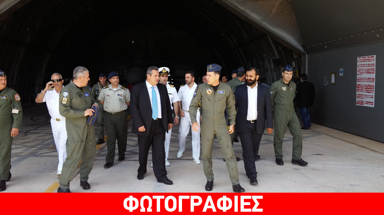 Ο Πάνος Καμμένος στο συνέδριο του Κέντρου Εκπαίδευσης Ναυτικής Αποτροπής στην Κρήτη