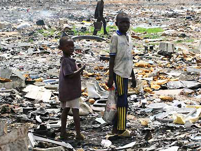 Η Αφρική «χωματερή» των ηλεκτρονικών απορριμμάτων της Ευρώπης