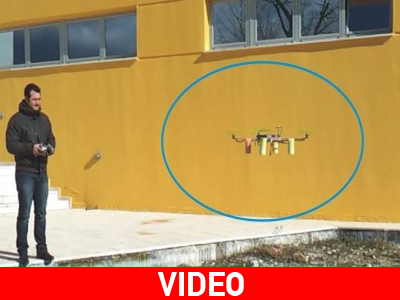 Ξάνθη: Ελικόπτερο-ρομπότ «σαρώνει» τα διατηρητέα κτήρια