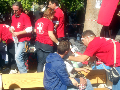 Εθελοντές γιατροί στο Πάρκο Γκεζί αλα… Σύνταγμα