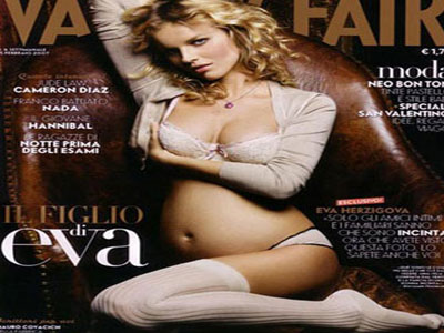Και πάλι έγκυος η Eva Hertzikova