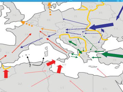 Ενίσχυση των ευρωπαϊκών συνόρων ζητούν Γαλλία και Ιταλία