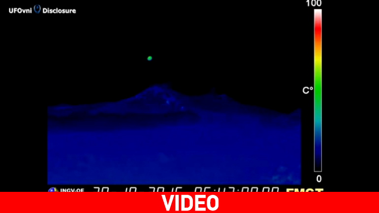 Θερμικές κάμερες «έπιασαν» ιπτάμενο αντικείμενο να μπαίνει στο ηφαίστειο της Αίτνας