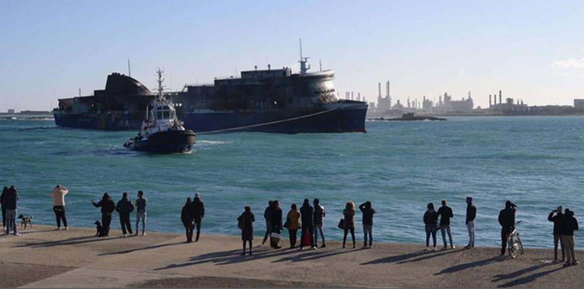 Στο Μπρίντιζι το πλοίο της τραγωδίας