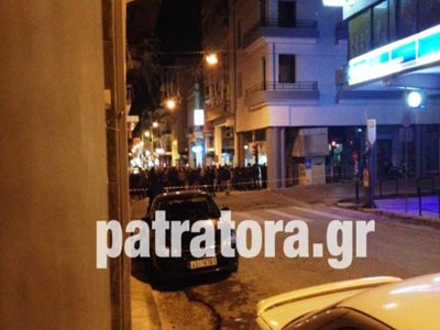 Νέα πορεία και διαμαρτυρία αντιεξουσιαστών στην Αστυνομική Διεύθυνση Αχαΐας