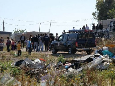 Νέα επιχείρηση της ΔΕΗ στον καταυλισμό των τσιγγάνων στο Ηράκλειο