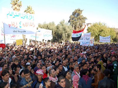 Ιράκ: Με πυροβολισμούς διαλύθηκε διαδήλωση σουνιτών