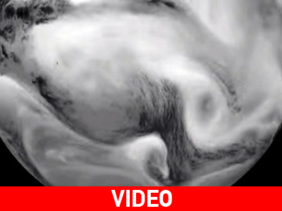 Timelapse της Γης με υπέρυθρες δορυφορικές φωτογραφίες