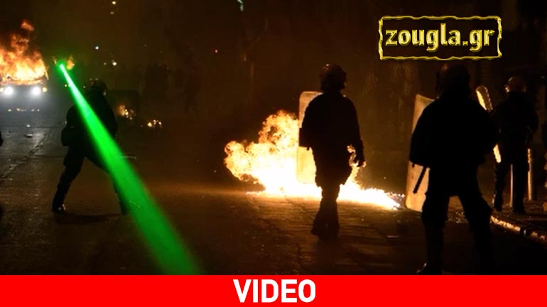 Τα επεισόδια στο Πολυτεχνείο καρέ-καρέ