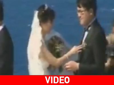 Εντυπωσιακοί «τριανταφυλλένιοι γάμοι» 32 Κινέζων στα Χανιά!