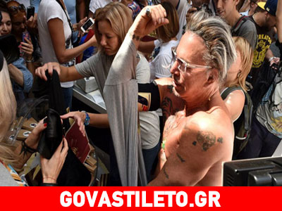 Ο Μίκι Ρουρκ βγήκε από τα ρούχα του για τον Ρώσο πρόεδρο, Βλάντιμιρ Πούτιν!