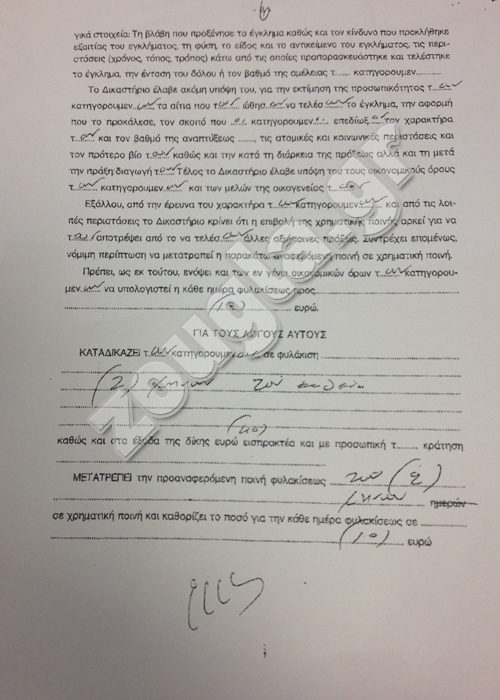 Η Μαργαρίτα Γέρου καταδικάστηκε ερήμην και συνελήφθη για ένα αδίκημα... συνωνόματης!