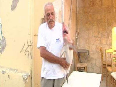 Έπιασε καρχαρία στο παραγάδι!