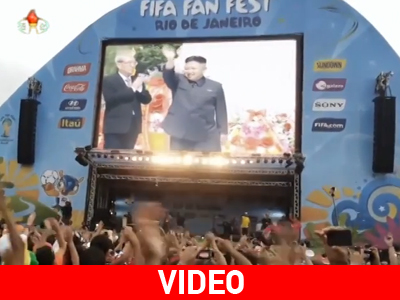 Παράνοια: Στη Βόρεια Κορέα πανηγυρίζουν τις «νίκες» τους στο Μουντιάλ! Παράνοια: Στη Βόρεια Κορέα πανηγυρίζουν τις «νίκες» τους στο Μουντιάλ!