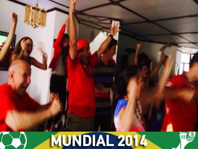 Ξέφρενοι πανηγυρισμοί του προέδρου της Κόστα Ρίκα για την πρόκριση