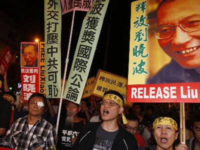 Αισθητή η απουσία του Λιου Σιαομπό από τα Νόμπελ Ειρήνης