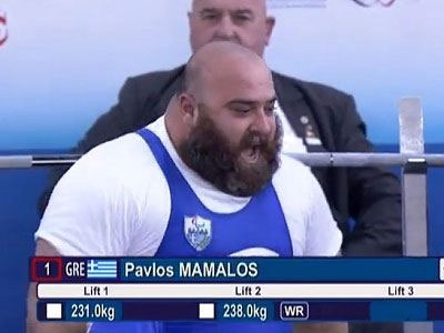 Συγχαρητήρια από την Πολιτεία στον παγκόσμιο Μάμαλο