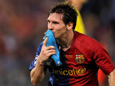 Μέσι από χρυσό!