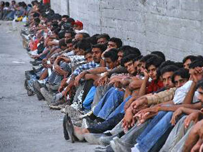 Αύξηση κατά 100% των μεταναστών την τελευταία τριετία