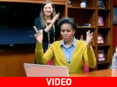 Η πρώτη κυρία των ΗΠΑ στο twitter