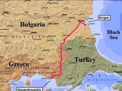 Προτεραιότητα ο αγωγός Μπουργκάς – Αλεξανδρούπολη