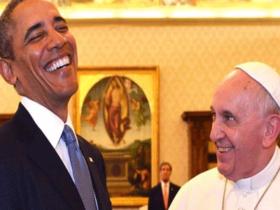 Σε θερμό κλίμα η συνάντηση Ομπάμα – Πάπα Φραγκίσκου
