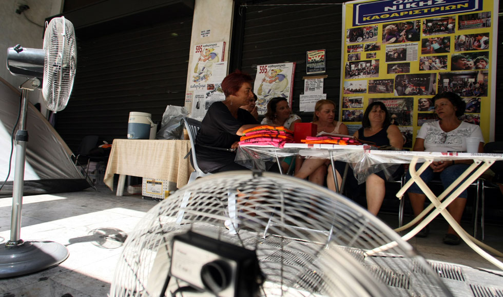 Ζητούν δικαίωση εν μέσω καύσωνα