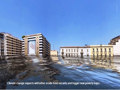 Κλιματική αλλαγή: Η πλατεία Ομονοίας στον πάτο της θάλασσας!