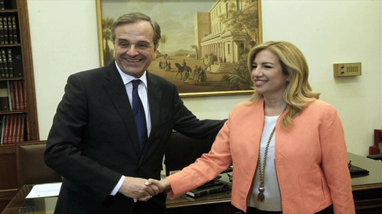 Κοινό μέτωπο Σαμαρά-Γεννηματά για την ευρωπαϊκή προοπτική της χώρας